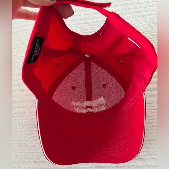 Red Adjustable Hat — “It’s a red hat, get over it” maga - Picture 9 of 9